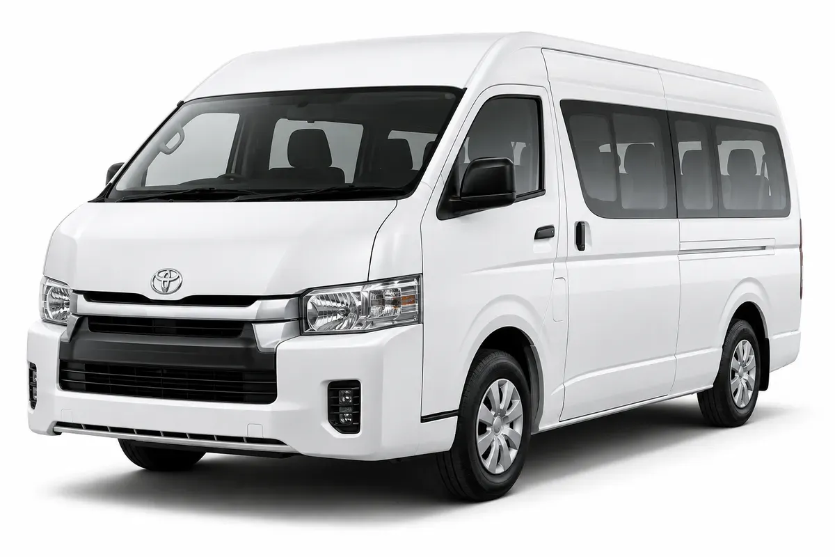 Toyota Hiace or similar — Van - 10 Seater class Umrah transfer vehicle